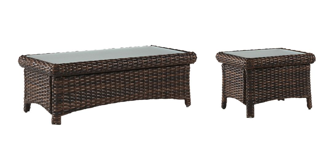 St Tropez 2 Pc Outdoor Living Table Set