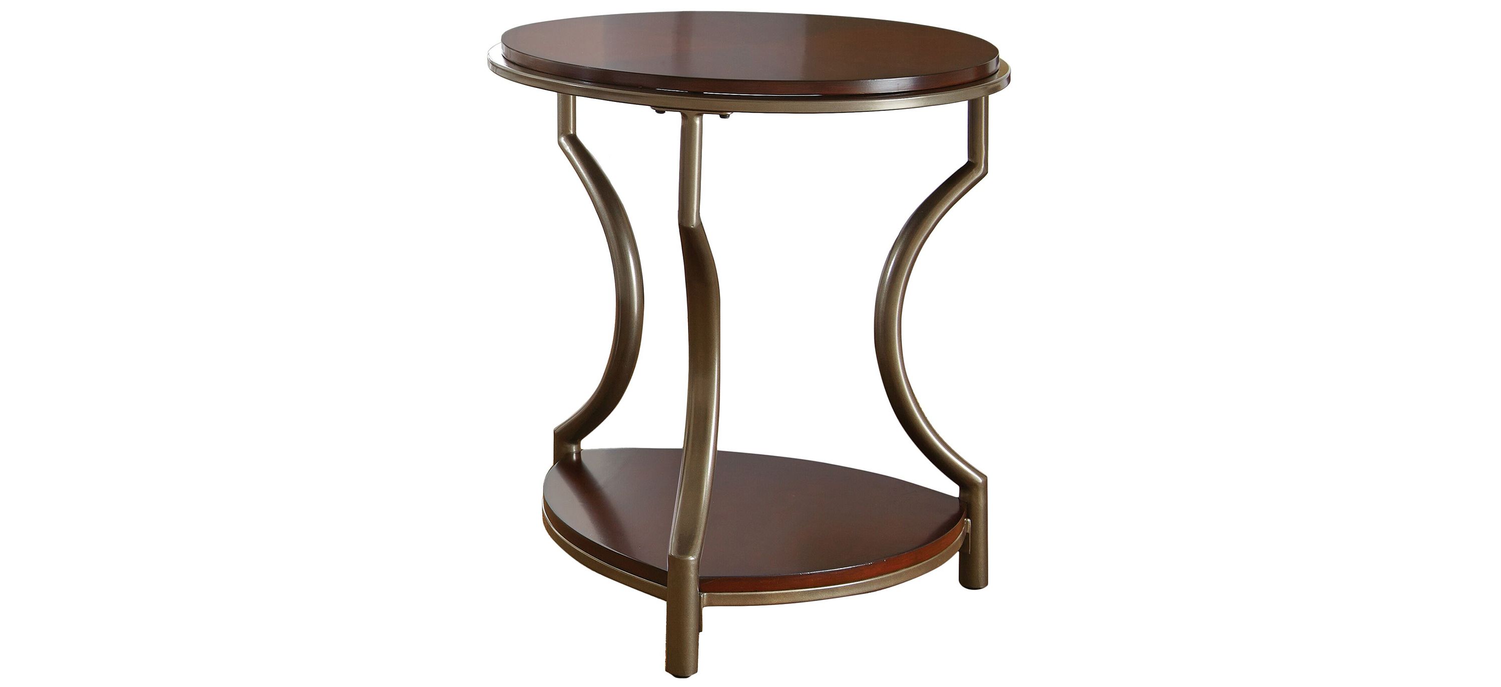 Miles Round End Table