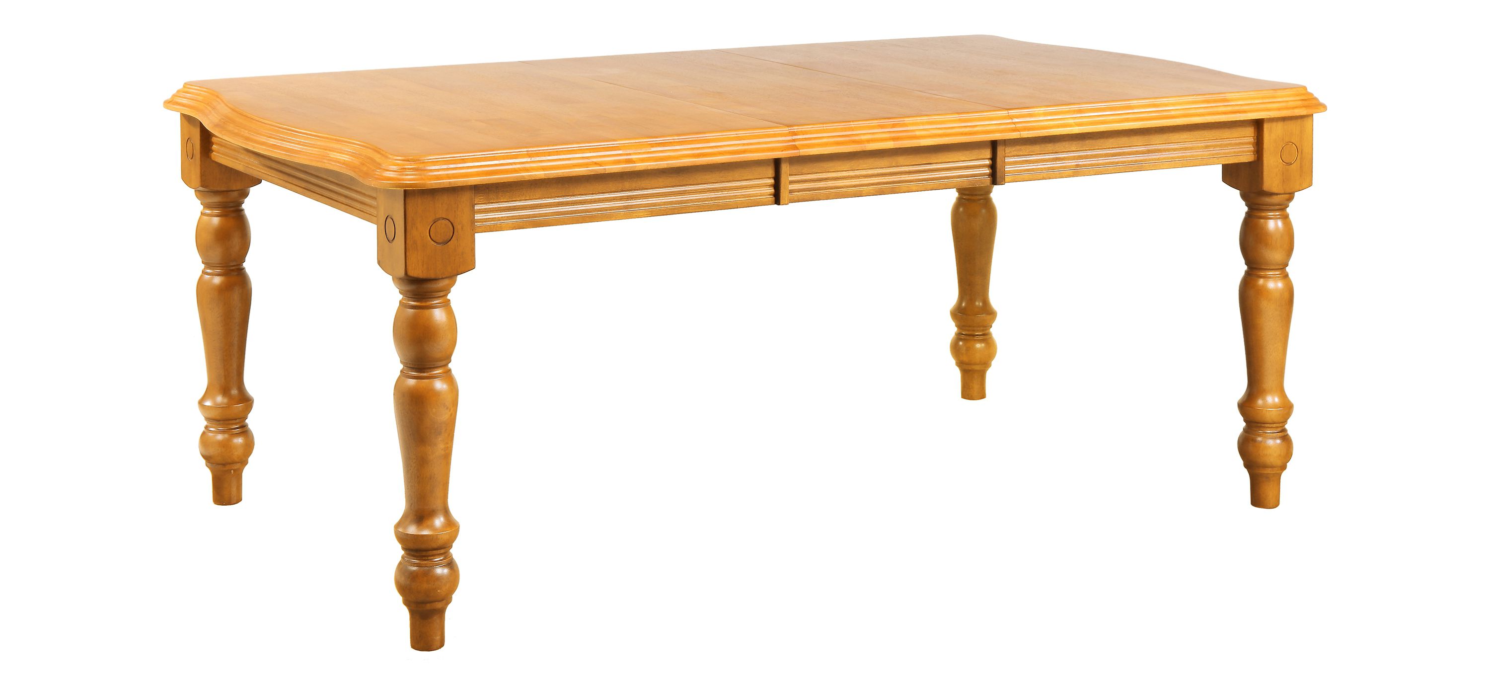 Oak Selections Extendable Dining Table