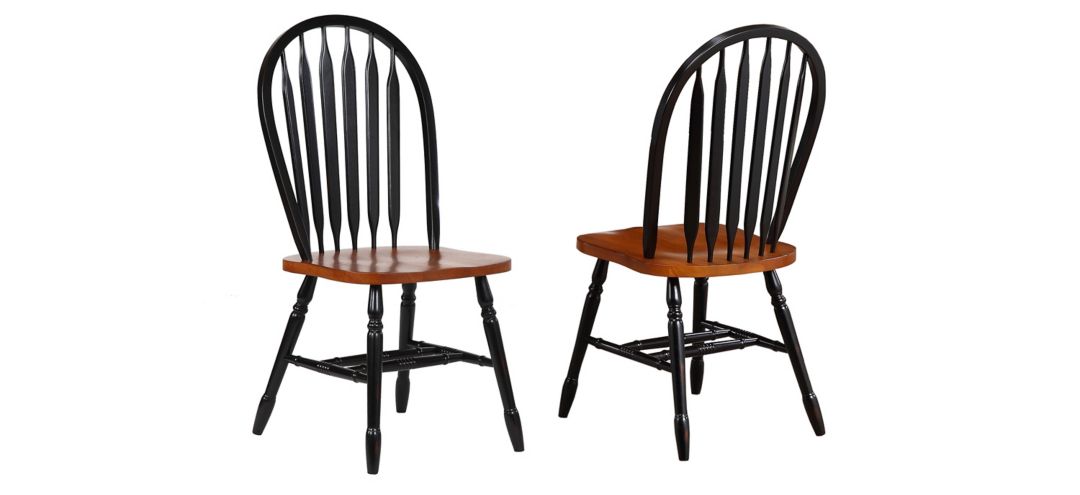 712354601 Arrowback Dining Chair Set of 2 sku 712354601