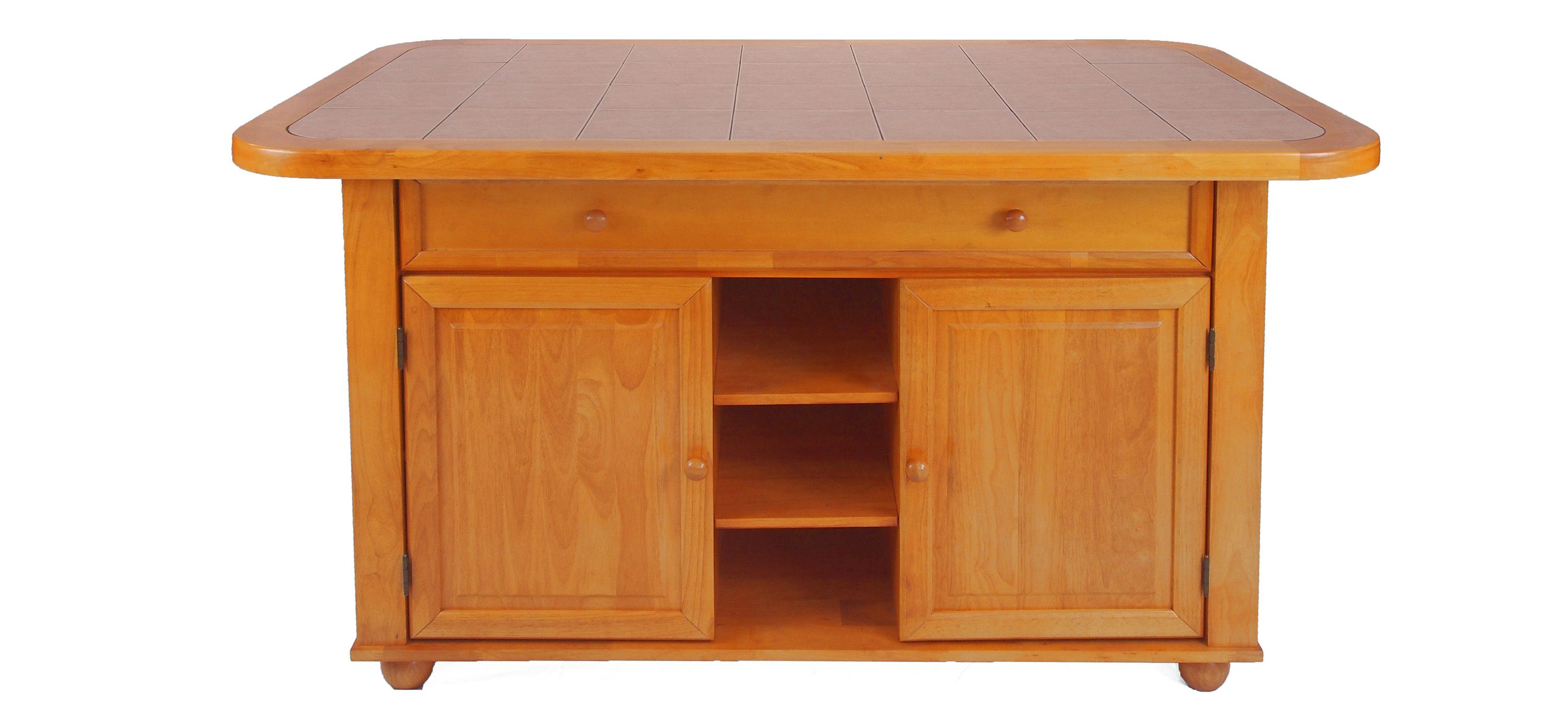 Oak Selections Kitchen Island