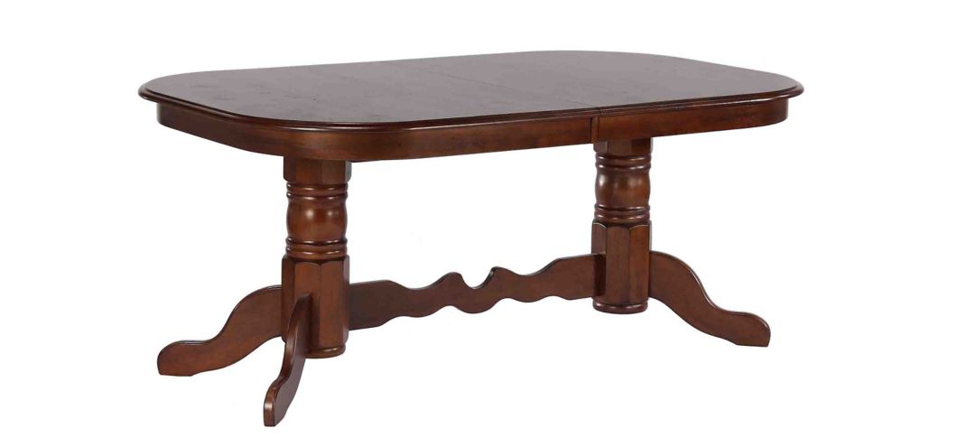 Fenway Double Pedestal Dining Table w/ Leaves