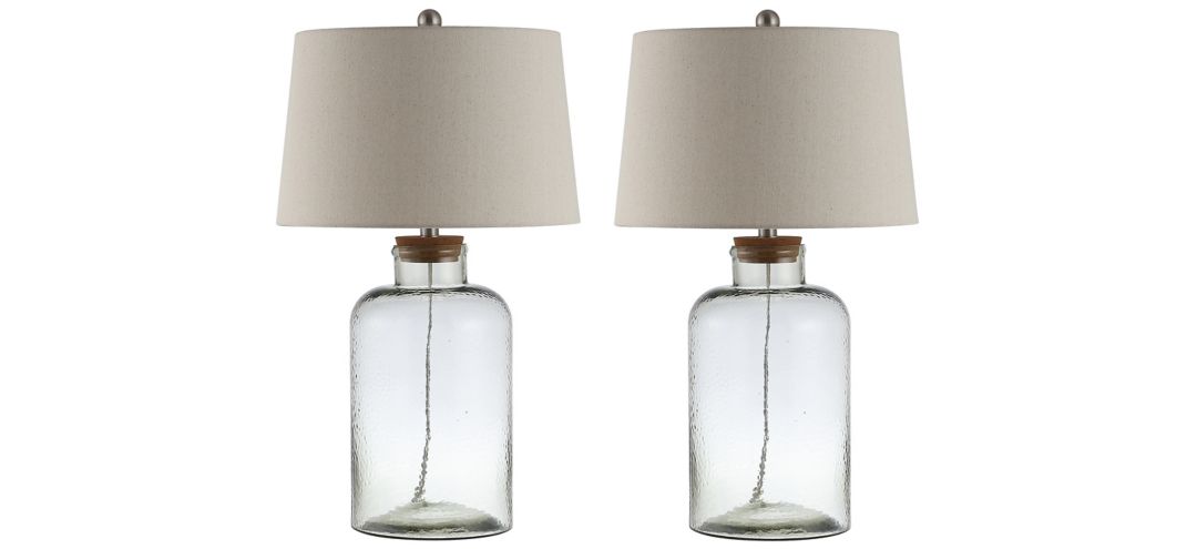 110336930 Isla Glass Table Lamp Set sku 110336930