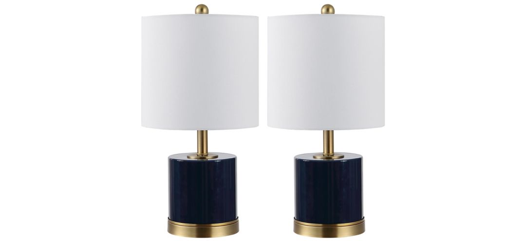 110336940 Ivy Glass Table Lamp Set sku 110336940