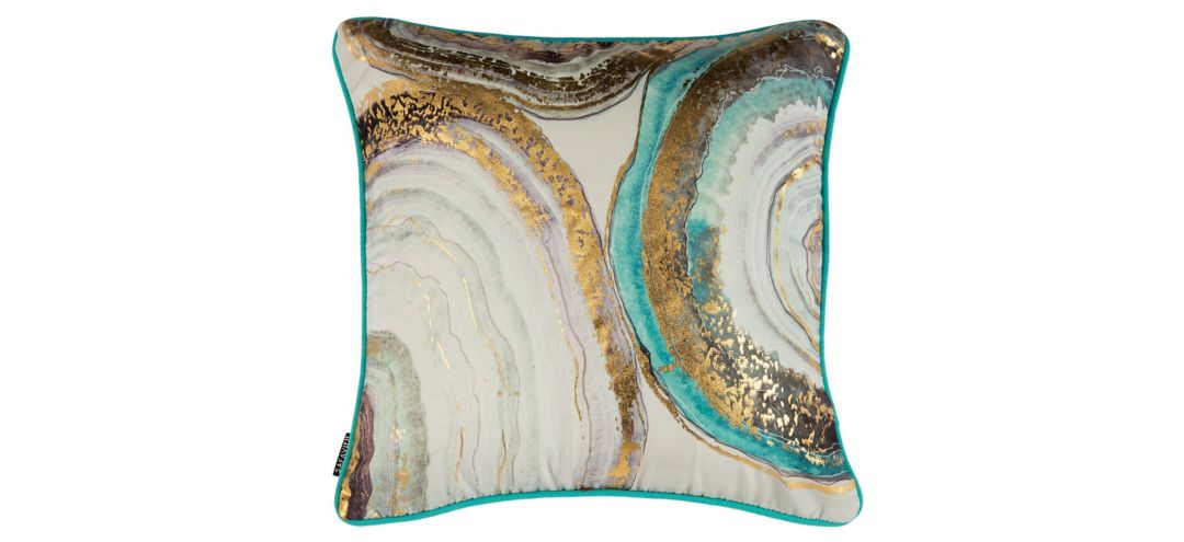 Abstract Throw Pillow