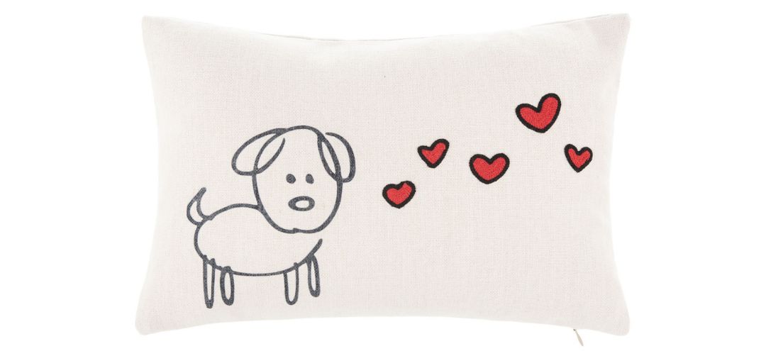 PLS737A-1218 Puppy Love Throw Pillow sku PLS737A-1218