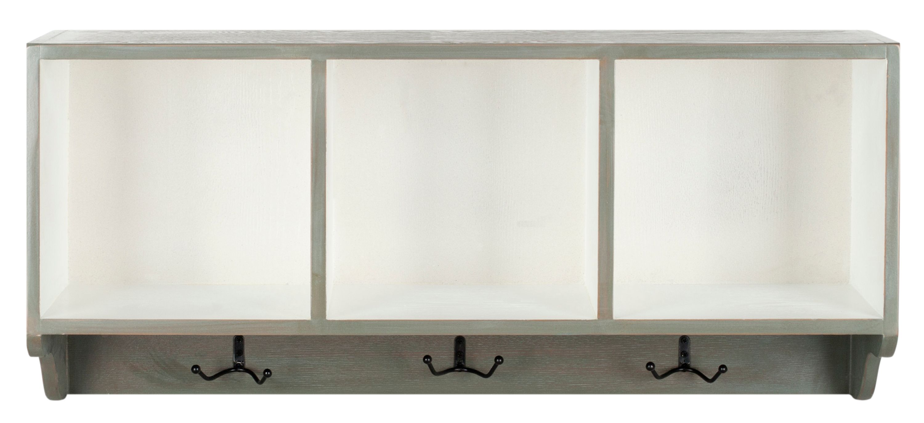Alice Wall Shelf With Storage Compartments
