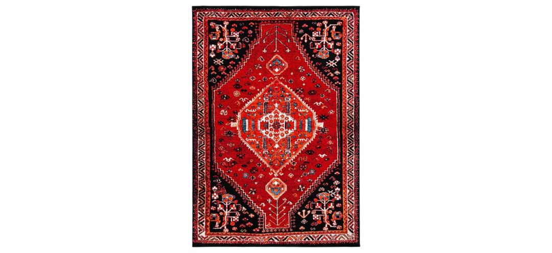 170124102 Vintage Hamadan Red Area Rug sku 170124102