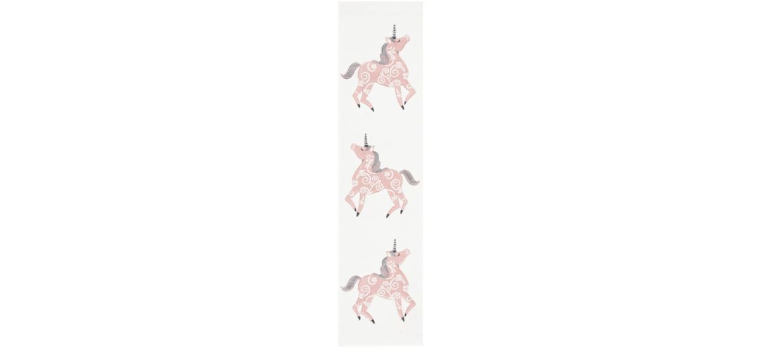 Carousel Unicorn Kids Runner Rug