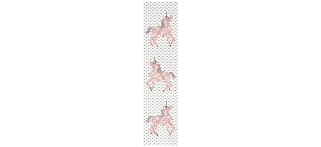 Carousel Unicorn Kids Runner Rug