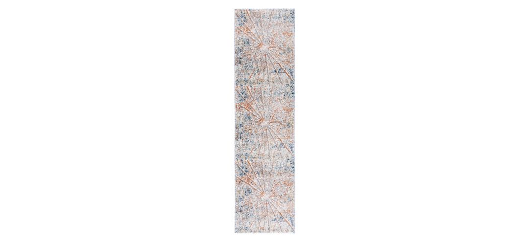 170172820 Brookvale Ivory & Navy Runner Rug sku 170172820