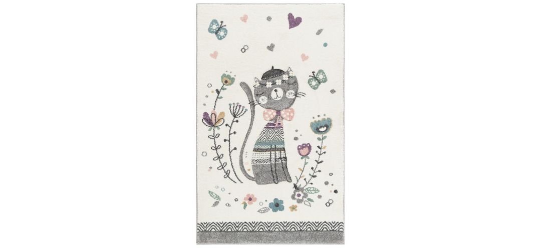 Carousel Cat Kids Runner Rug