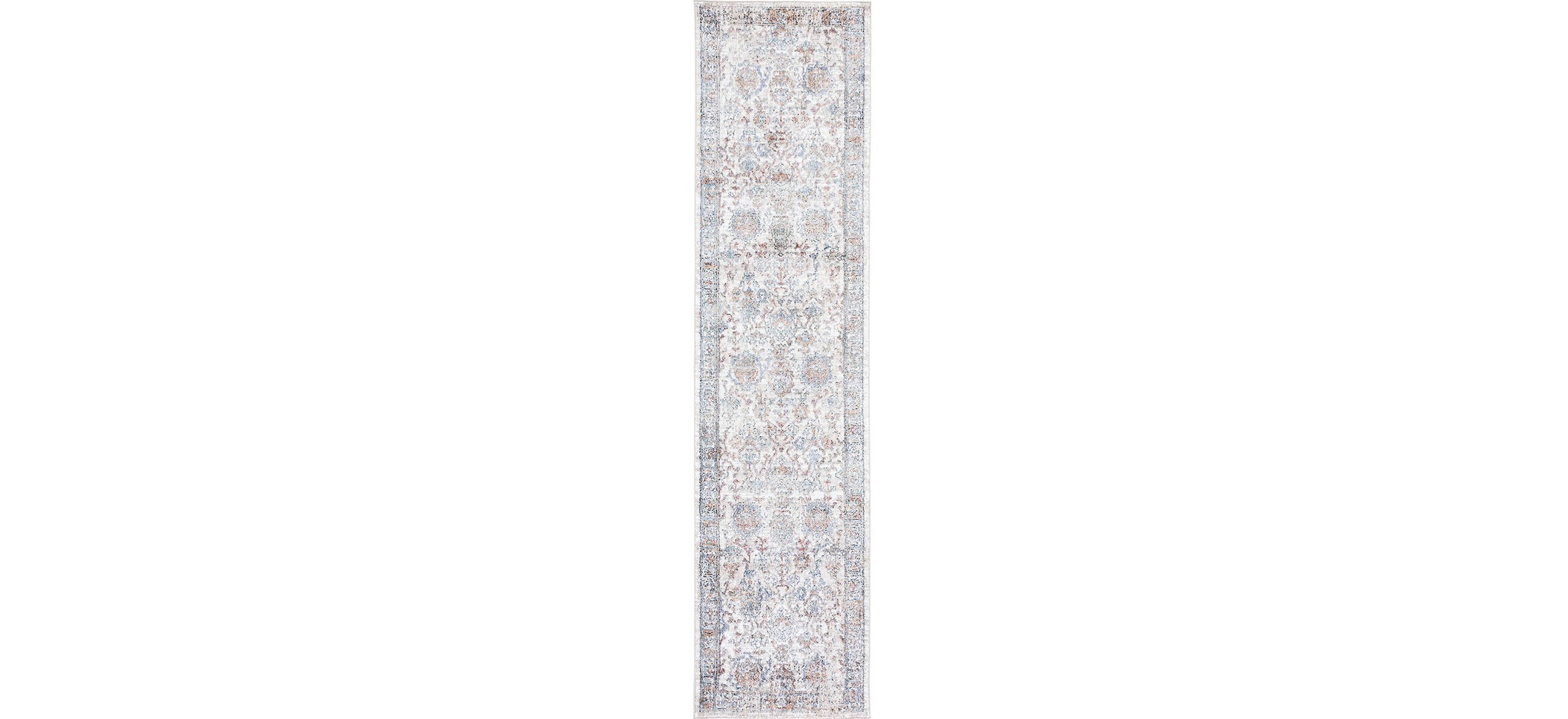 Jasmine Ivory & Blue Rug