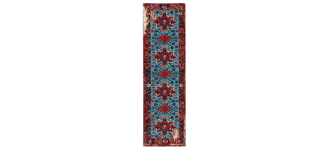 170224400 Darius Red Runner Rug sku 170224400