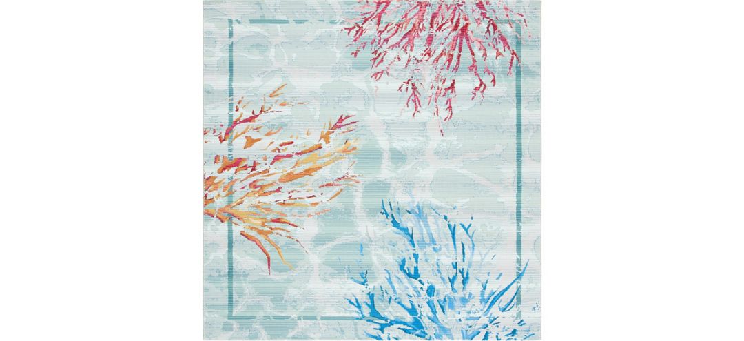 170253700 Barbados Coral Indoor/Outdoor Area Rug sku 170253700