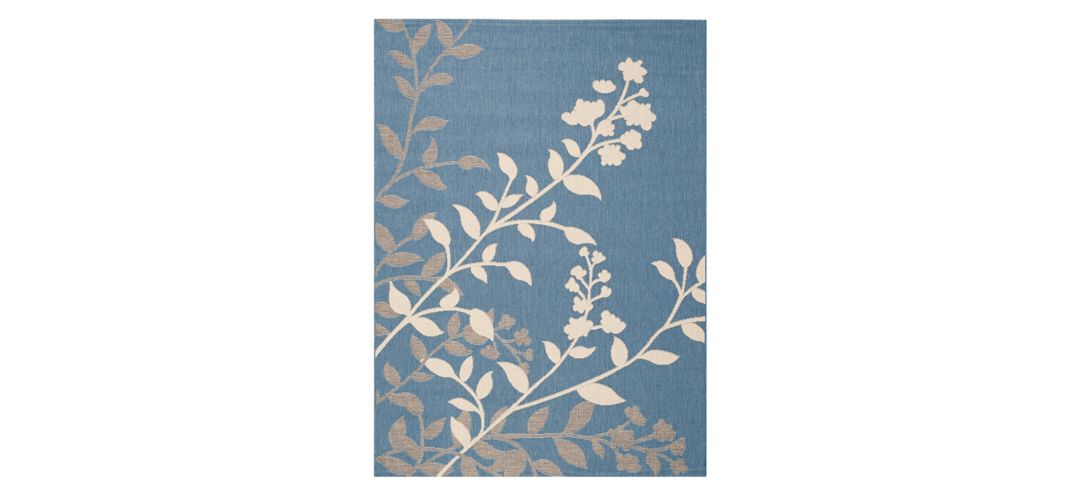 Courtyard Floral Indoor/Outdoor Area Rug