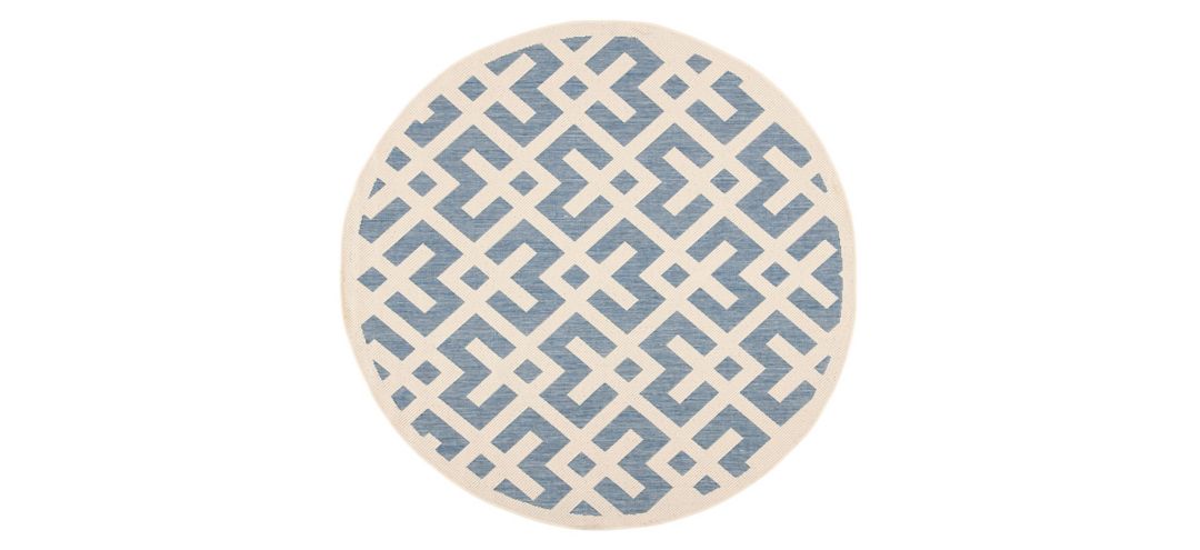 Courtyard Crossing Indoor/Outdoor Area Rug Round