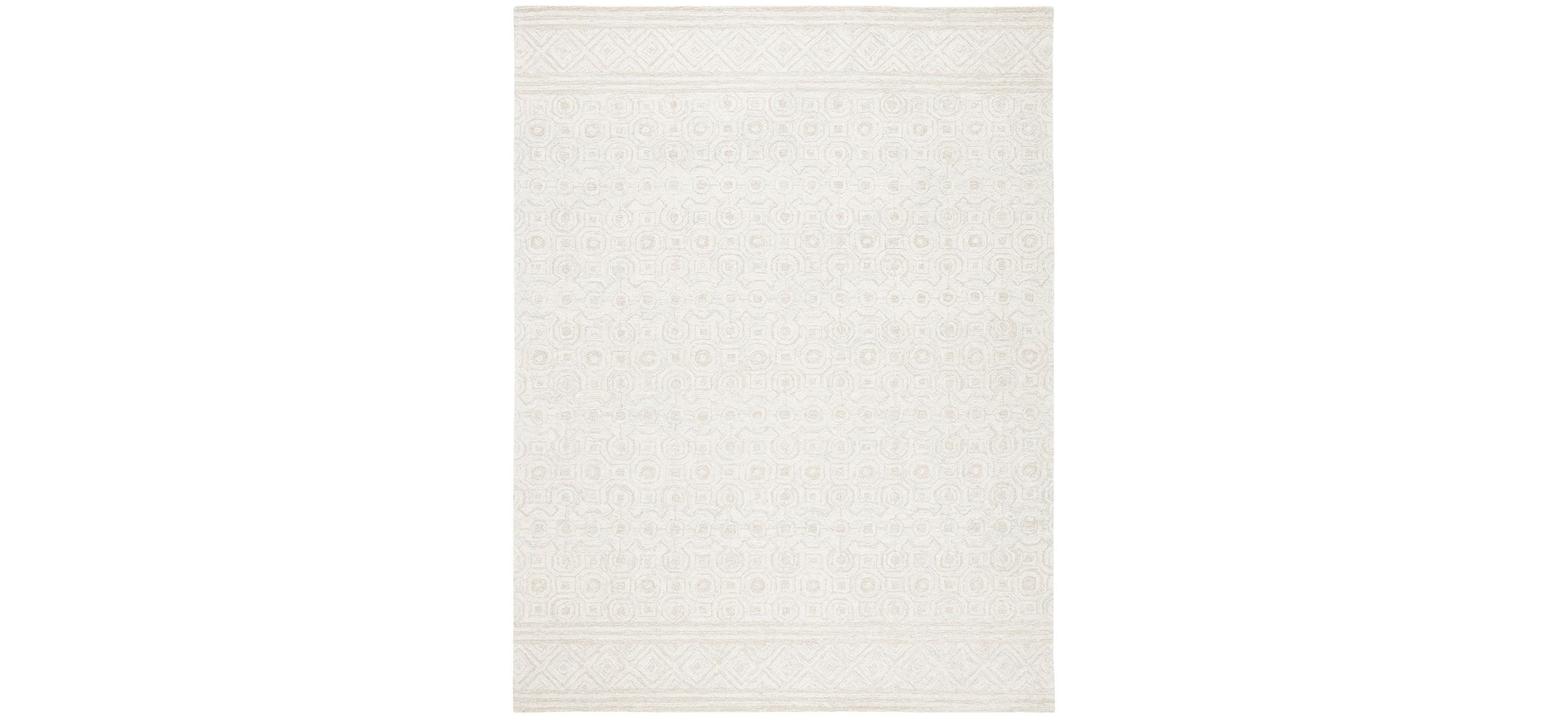 Micro-loop Ivory Area Rug