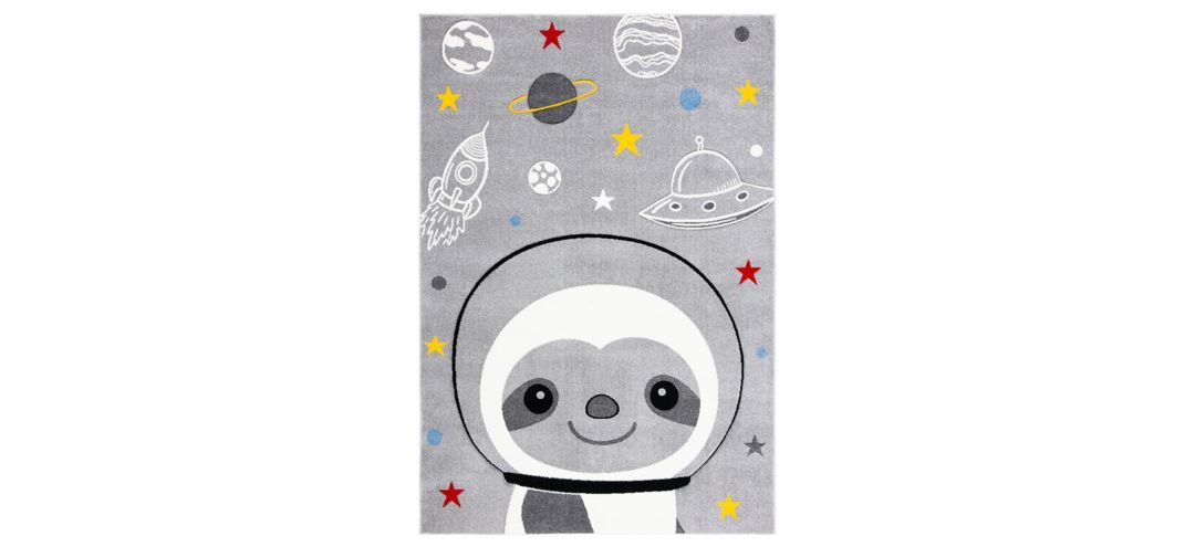 171140280 Carousel Sloth Kids Area Rug sku 171140280