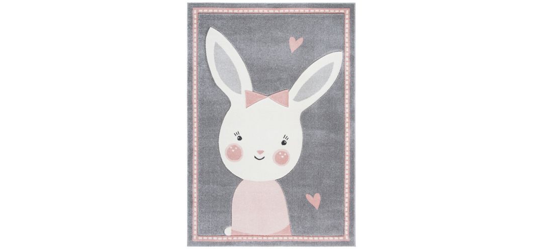 171166220 Carousel Bunny Kids Area Rug sku 171166220