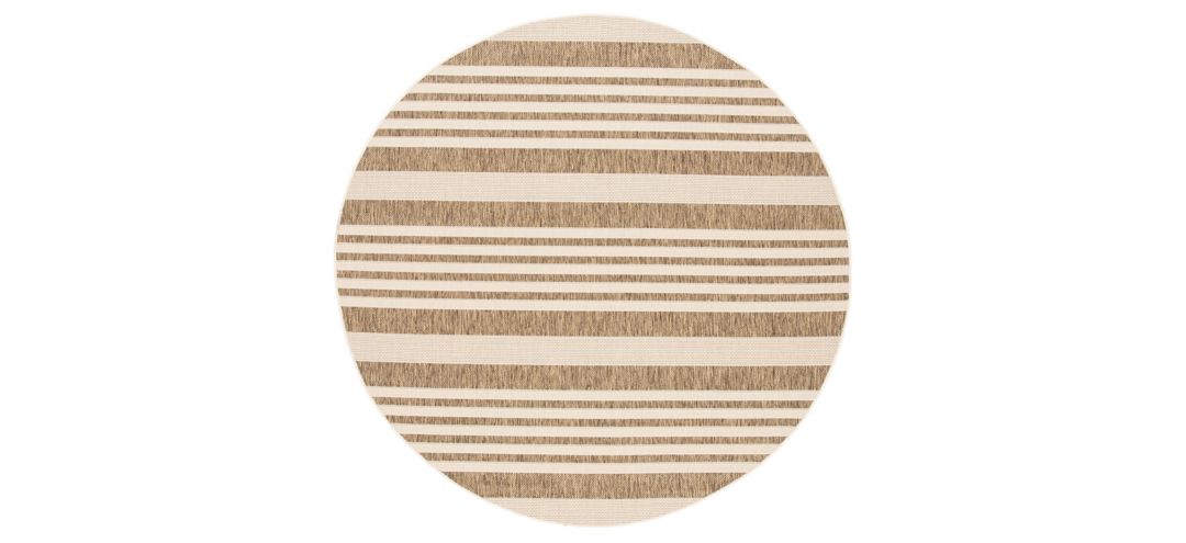 171206061 Courtyard Indoor/Outdoor Area Rug Round sku 171206061