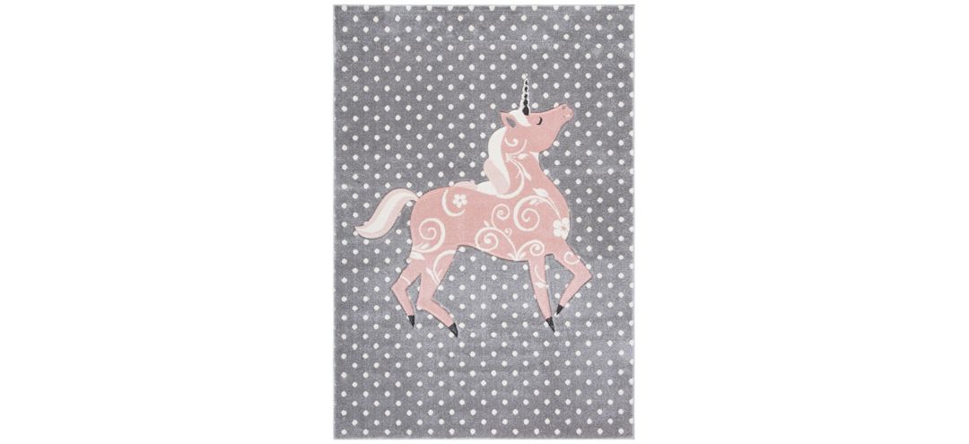 171216320 Carousel Unicorn Kids Area Rug sku 171216320