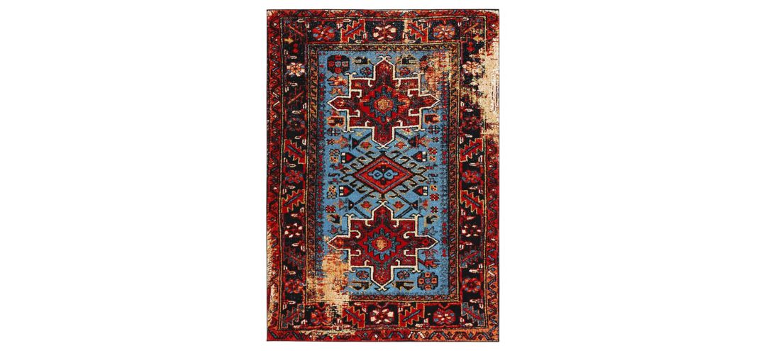 171224420 Darius Red Area Rug sku 171224420