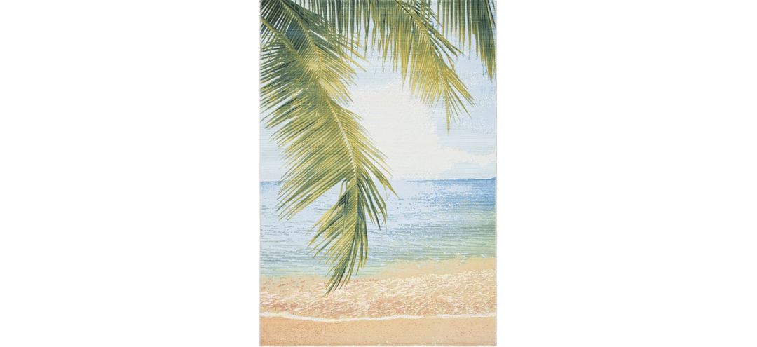 171256080 Barbados Sand Indoor/Outdoor Area Rug sku 171256080