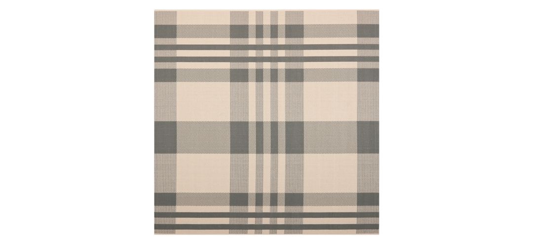 Courtyard Plaid Indoor/Outdoor Area Rug