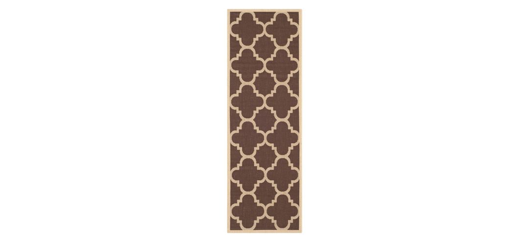 Courtyard Morocco Indoor/Outdoor Runner Rug