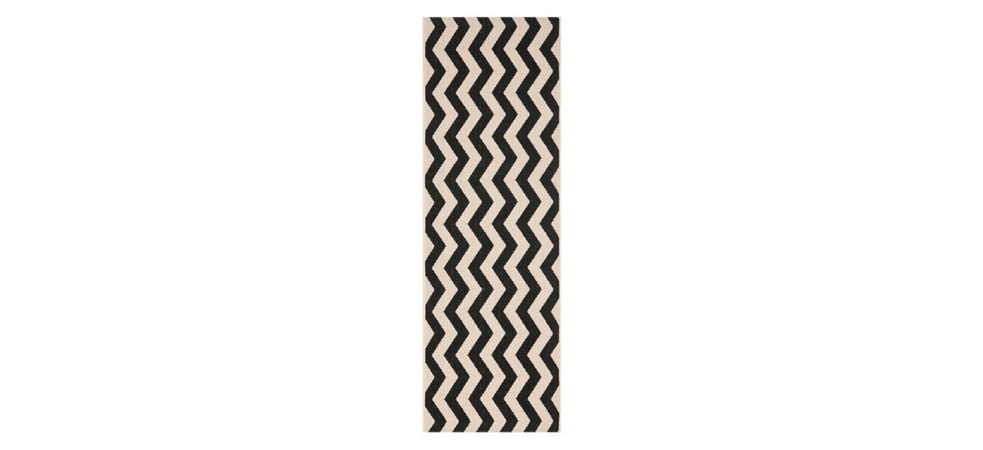 171362450 Courtyard Chevron Indoor/Outdoor Runner Rug sku 171362450