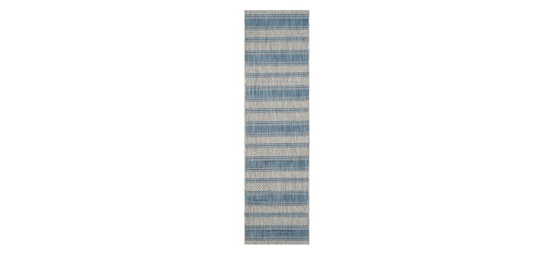 171384640 Courtyard Waves Indoor/Outdoor Runner Rug sku 171384640