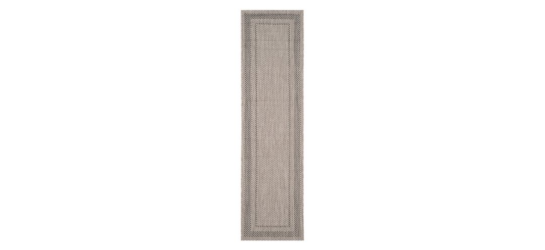 171384770 Courtyard Edging Indoor/Outdoor Runner Rug sku 171384770