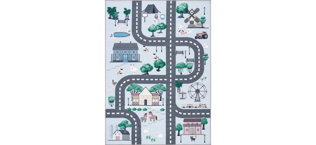 Hallstead Kids Playhouse Rug