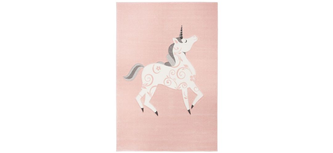 Carousel Unicorn Kids Area Rug