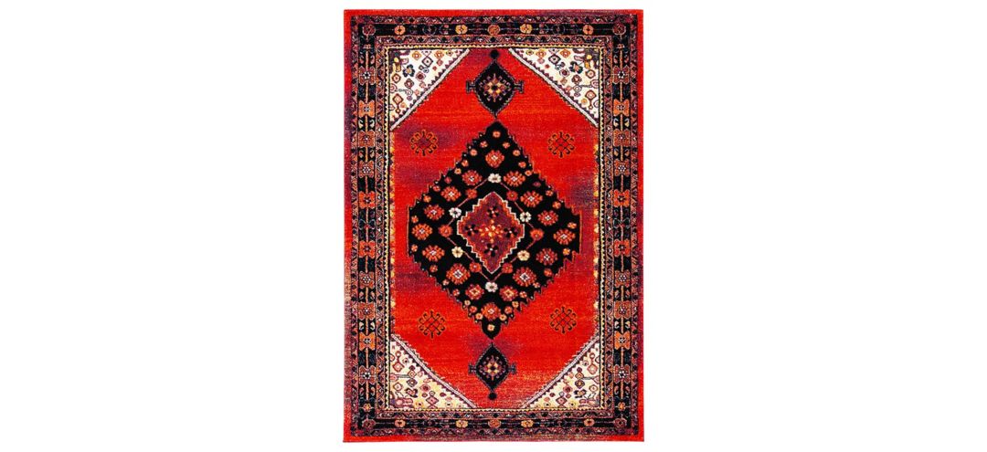 Jahan Red Area Rug