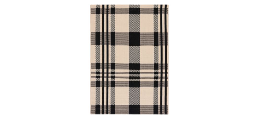 Courtyard Plaid Indoor/Outdoor Area Rug