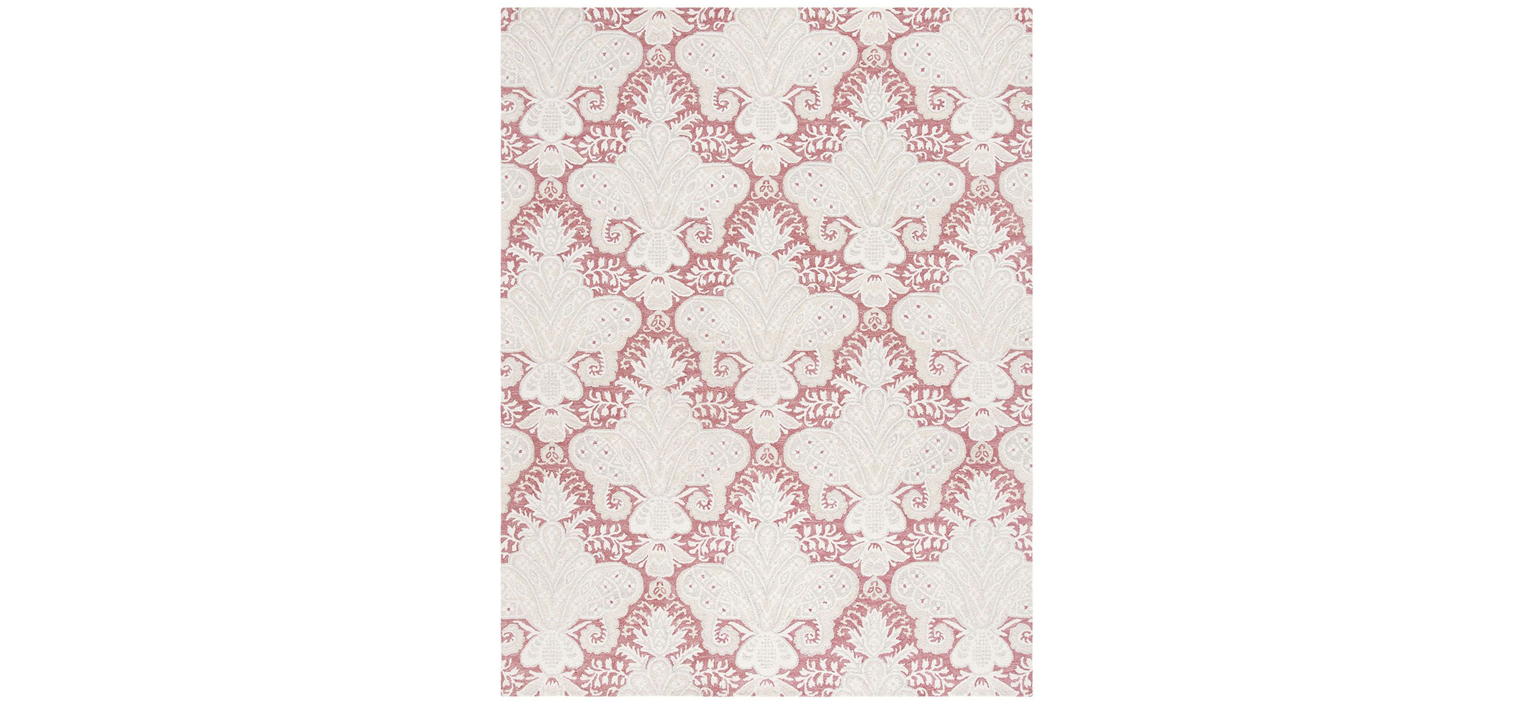 Micro-loop Boho Area Rug Round