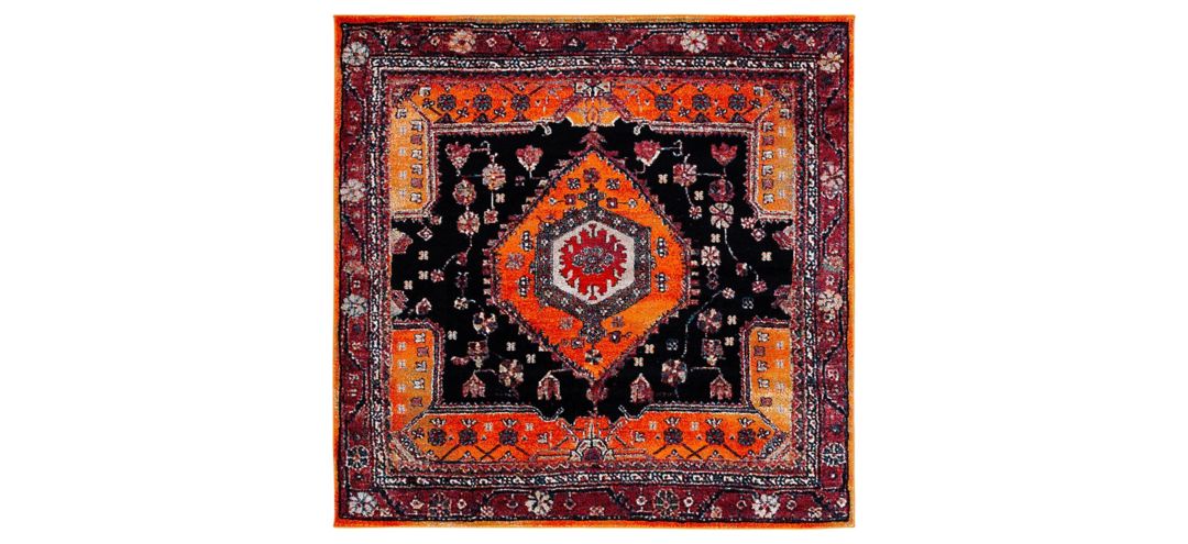 Hamadan Area Rug Square