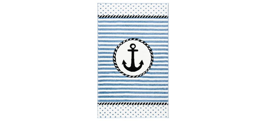 Carousel Anchor Kids Area Rug