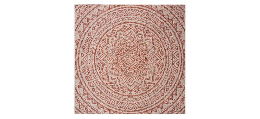 Courtyard Mandala Indoor/Outdoor Area Rug