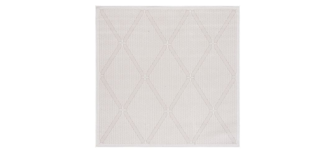 Bermuda Wide Diamond Indoor/Outdoor Square Area Rug