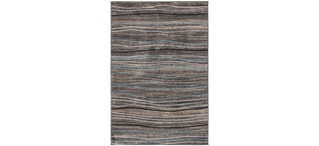 North Sea Silver Area Rug