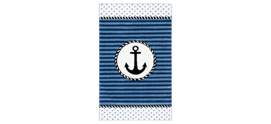 Carousel Anchor Kids Area Rug