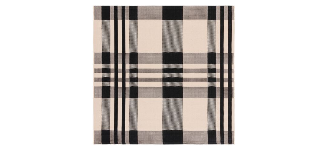 Courtyard Plaid Indoor/Outdoor Area Rug