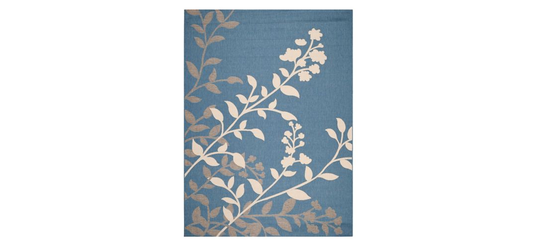 Courtyard Floral Indoor/Outdoor Area Rug