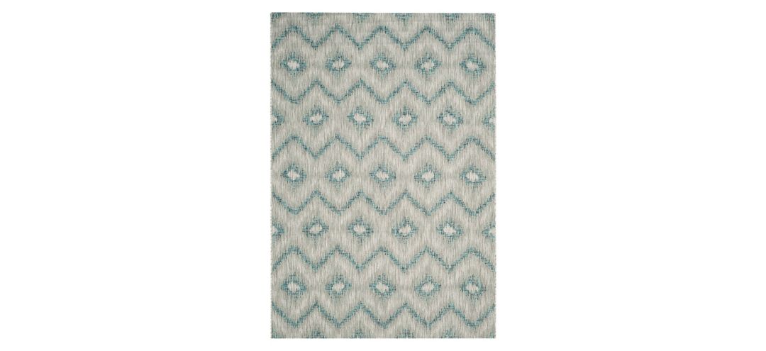 Courtyard Chevron Indoor/Outdoor Area Rug