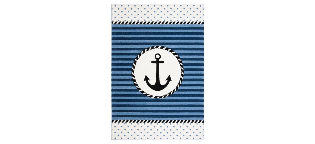 Carousel Anchor Kids Area Rug