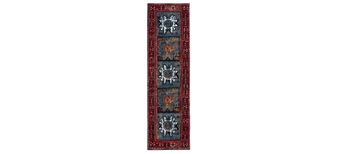 Zagros Red Runner Rug