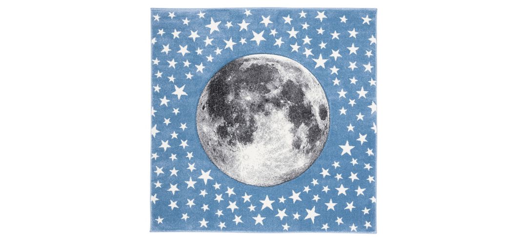 Carousel Earth Kids Area Rug